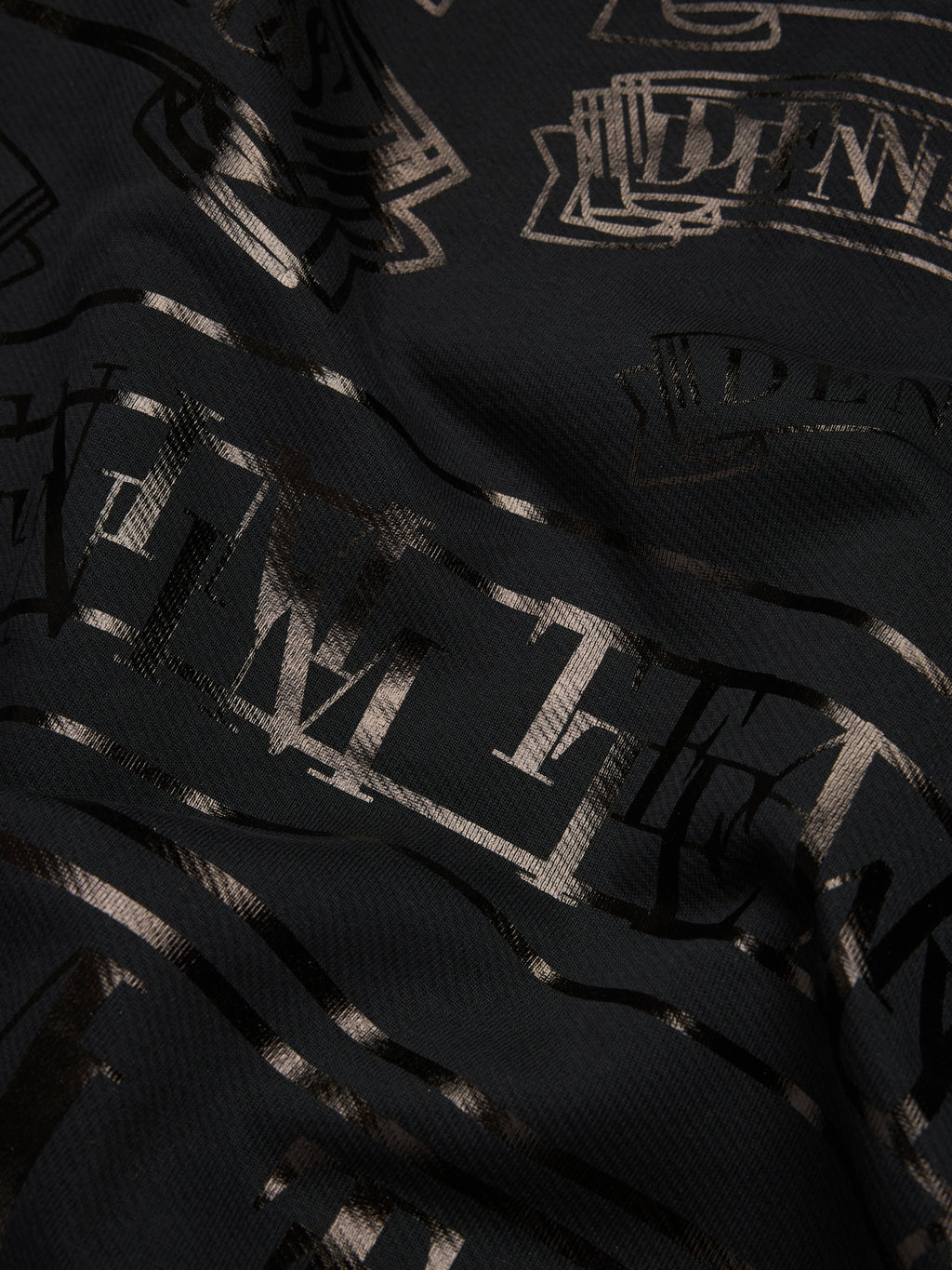 ADG Banner Print Crewneck Black
