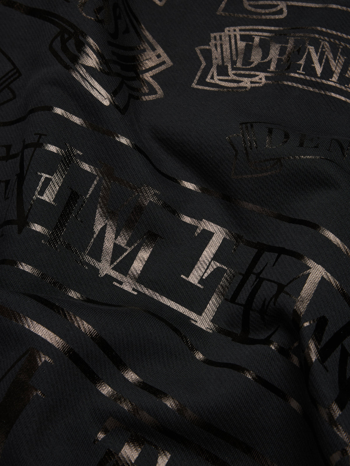 ADG Banner Print Crewneck Black