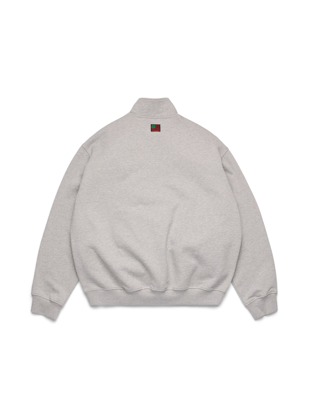 André Leon Talley Quarter-Zip Sweatshirt Grey