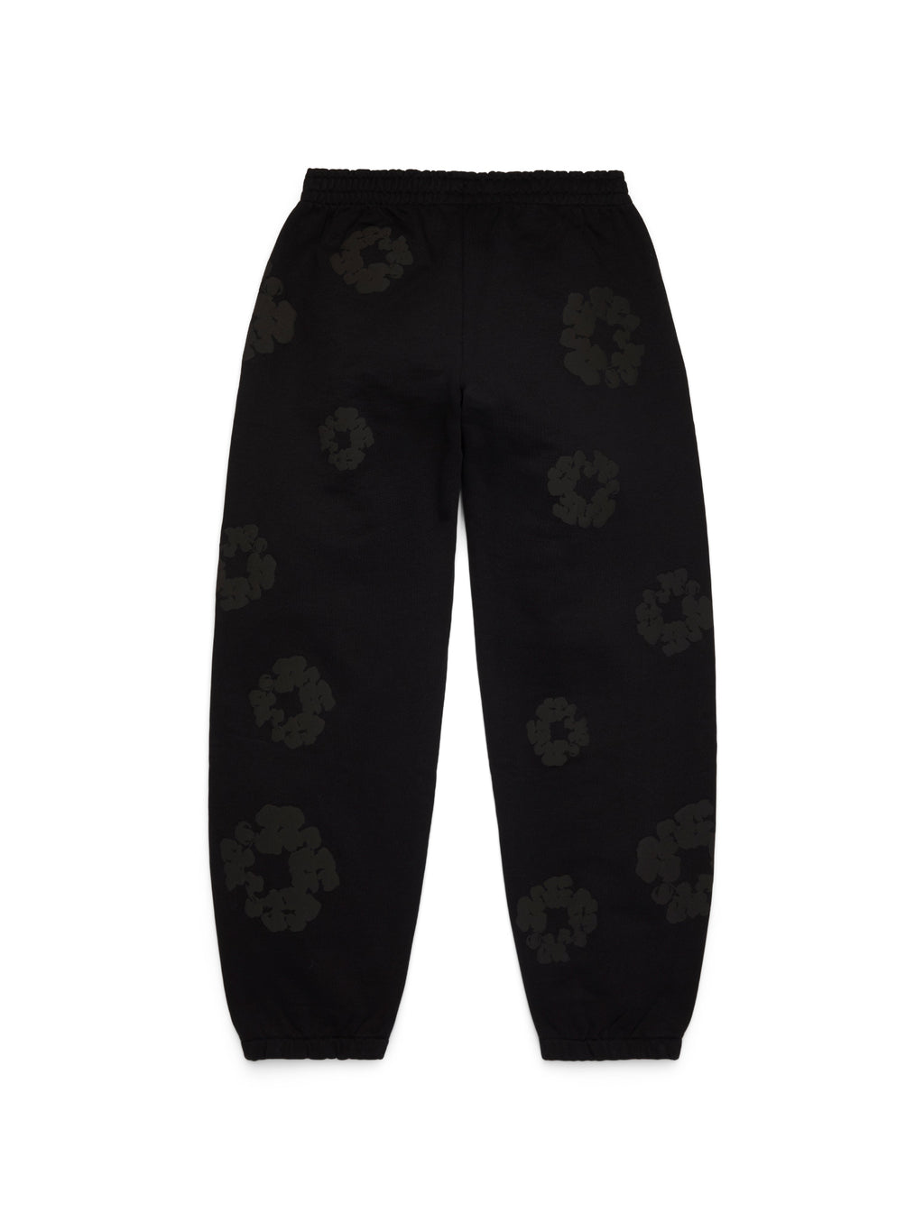 Mono Cotton Wreath Sweatpants Black