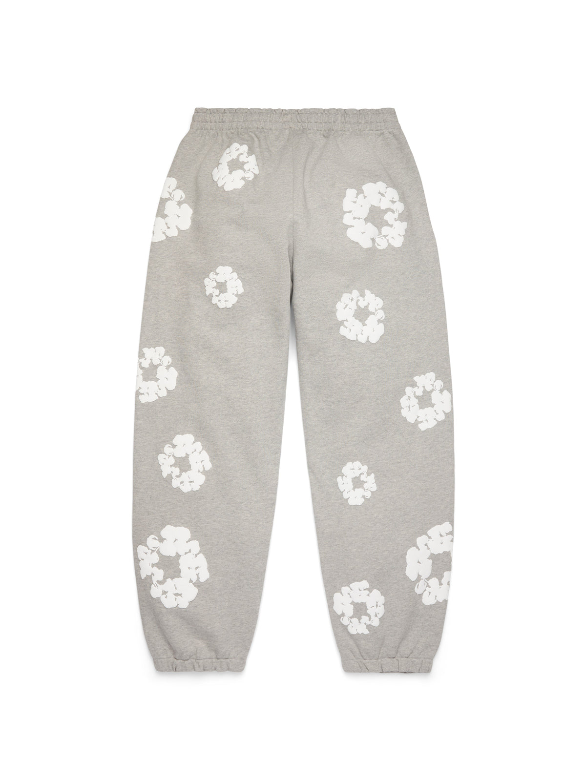 Cotton Wreath Sweatpants Grey