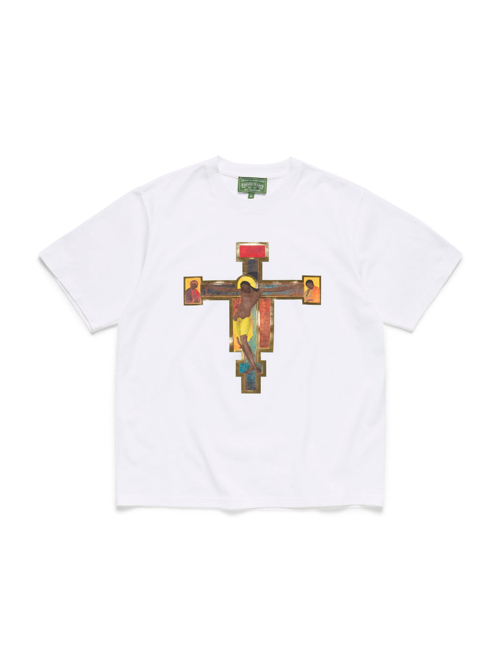 Crucifixion Tee White