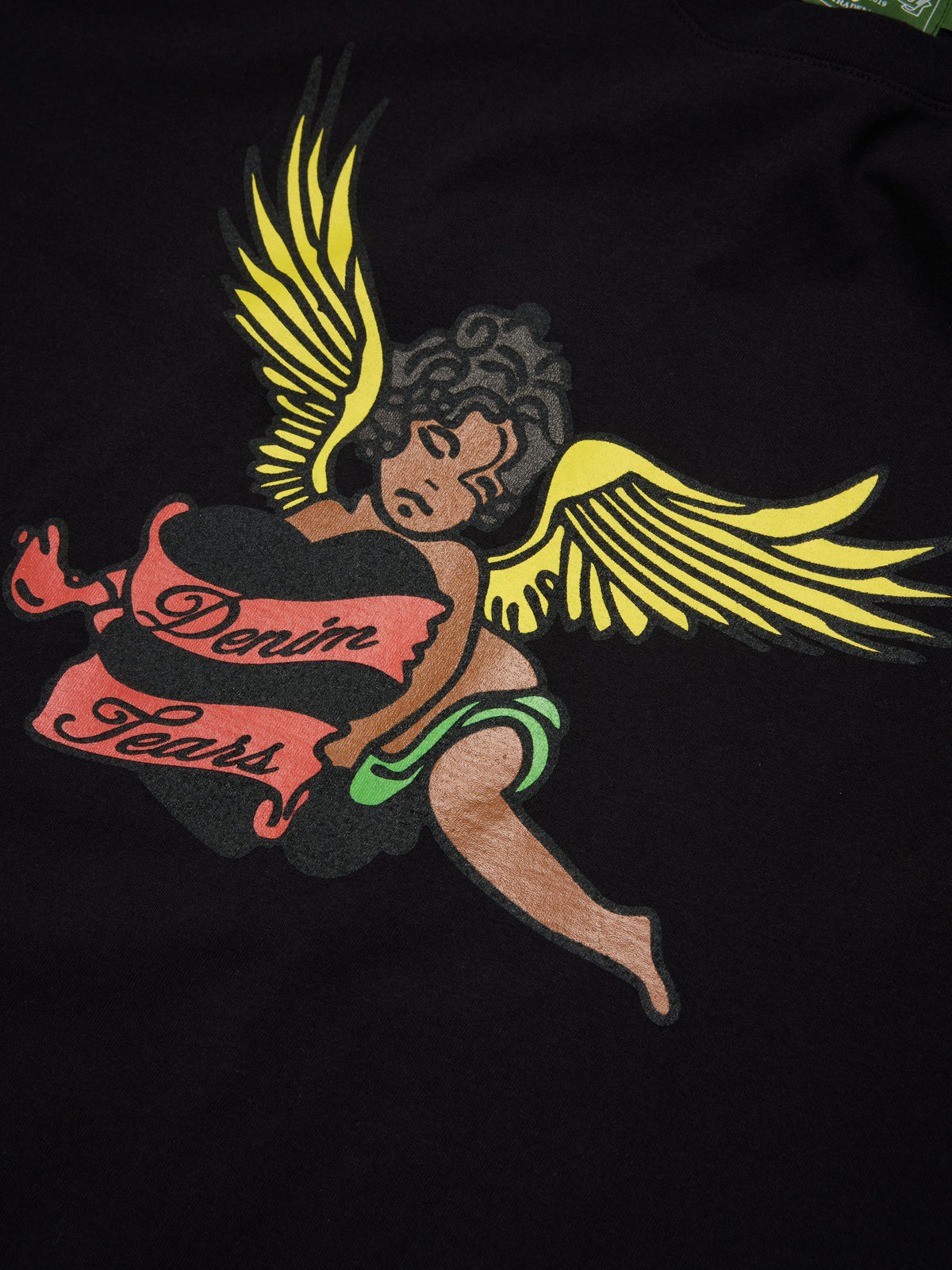 Black Cherub Tee Black