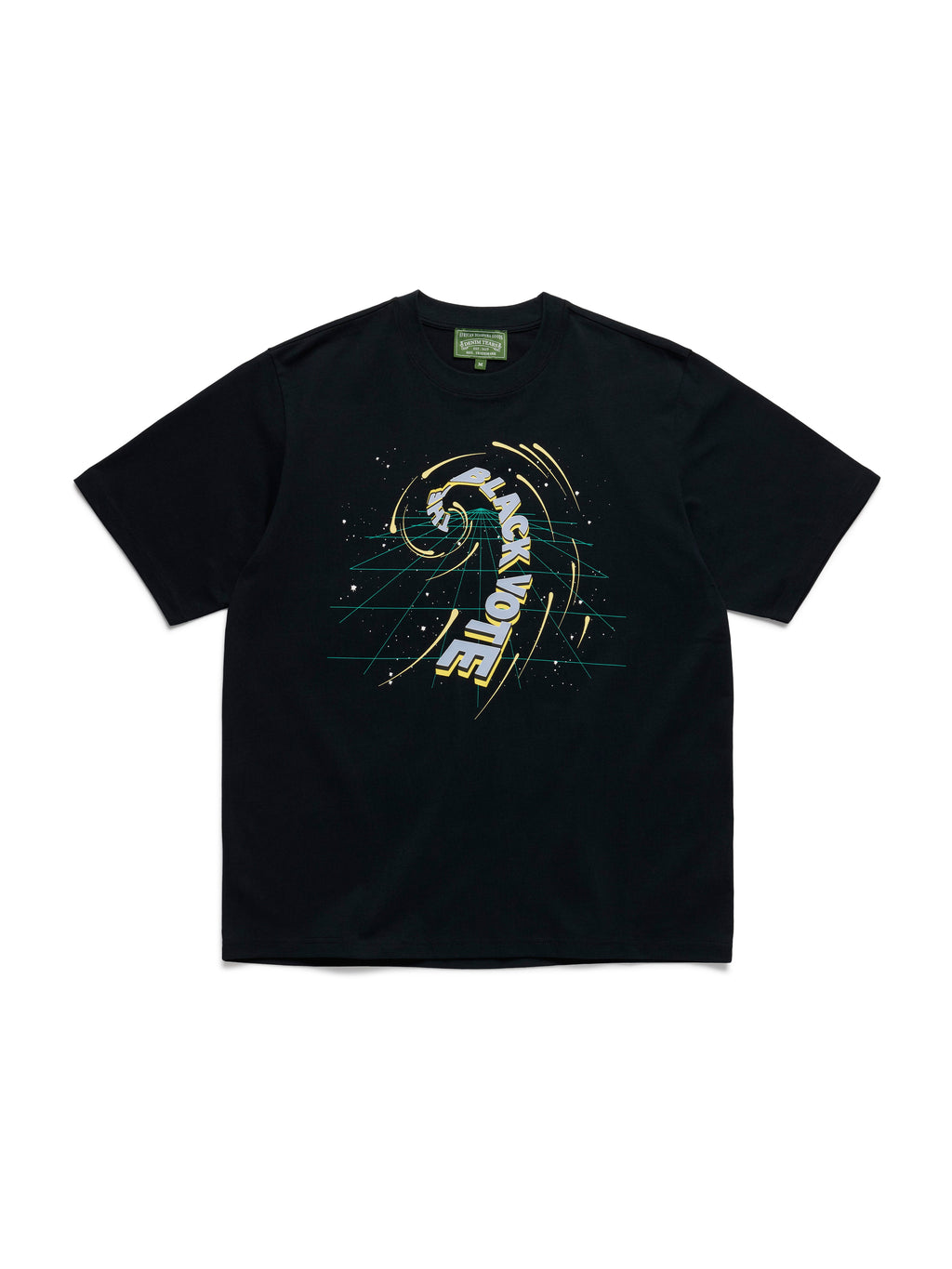 Black Hole Vote Tee Black
