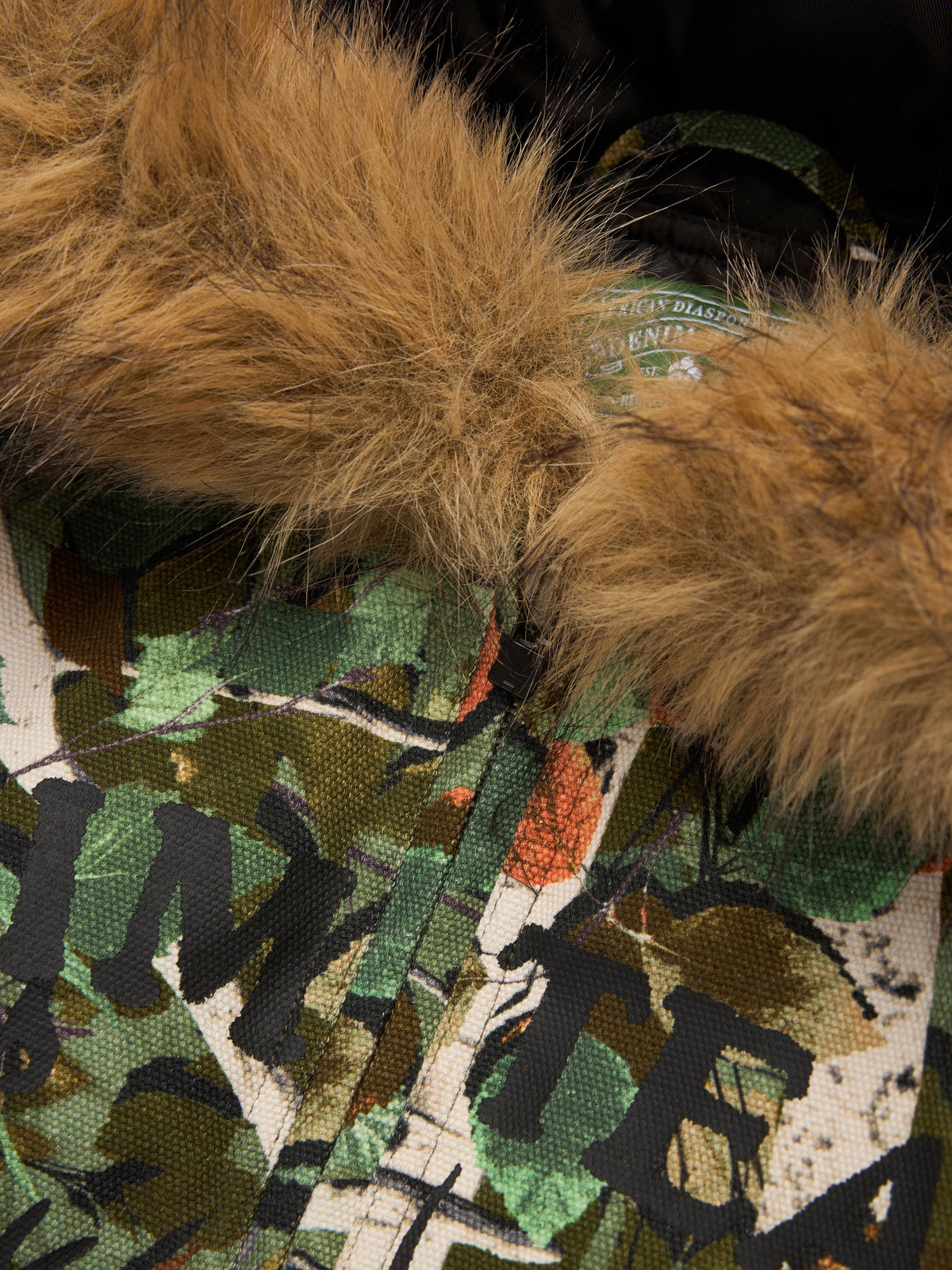 Birch Camo Hooded Work Jacket Green Camo
