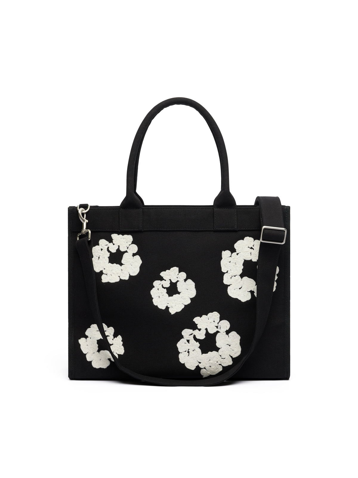 Cotton Wreath Canvas Bag Large