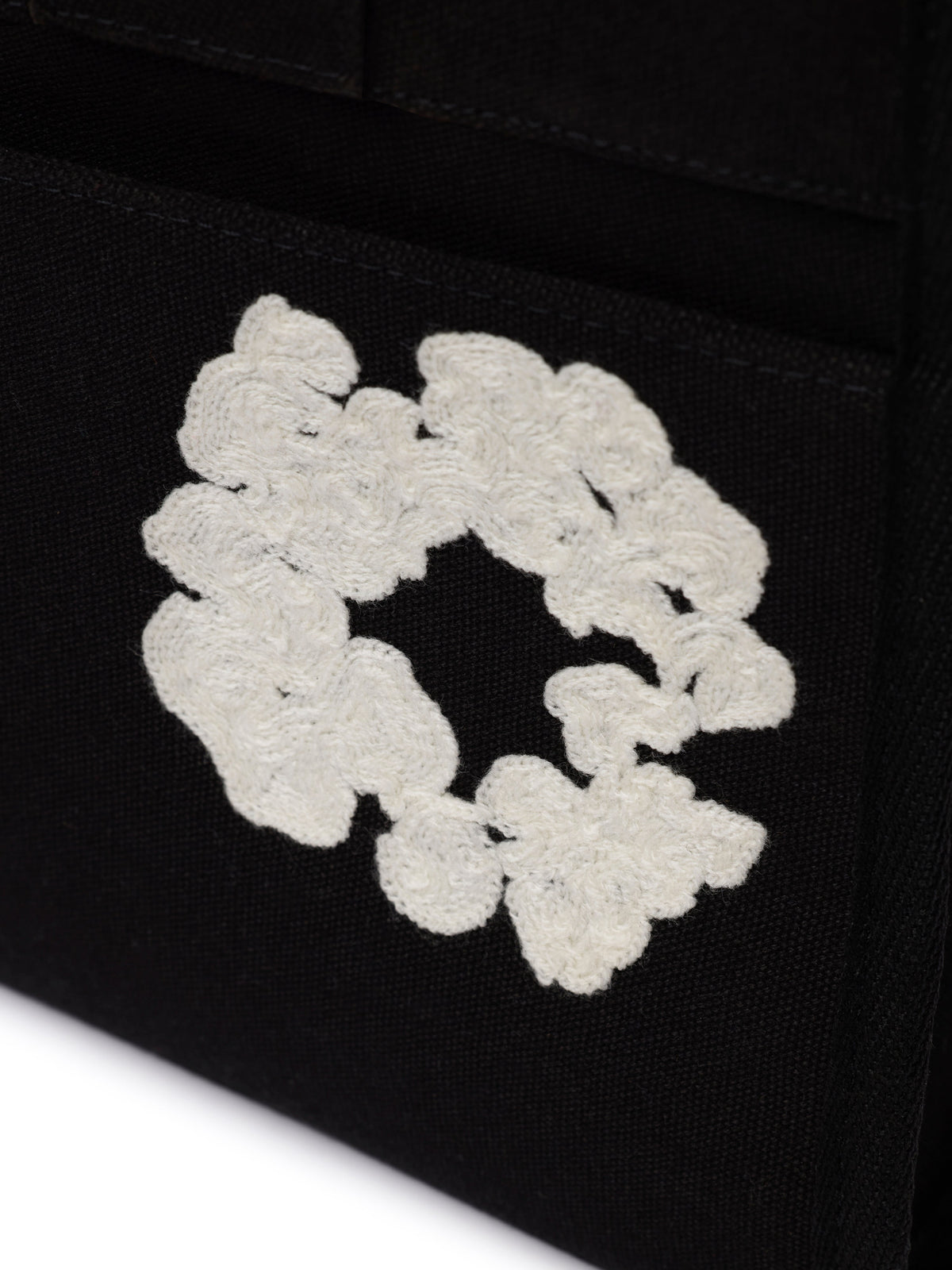 Cotton Wreath Canvas Bag Small