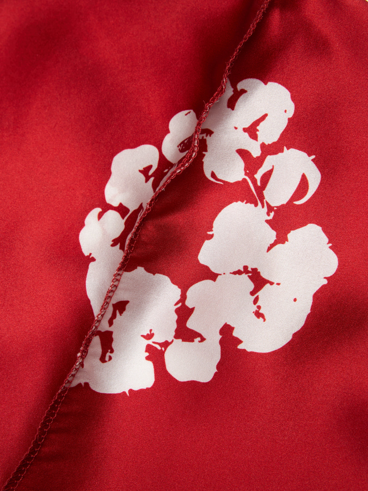Cotton Wreath Durag Red