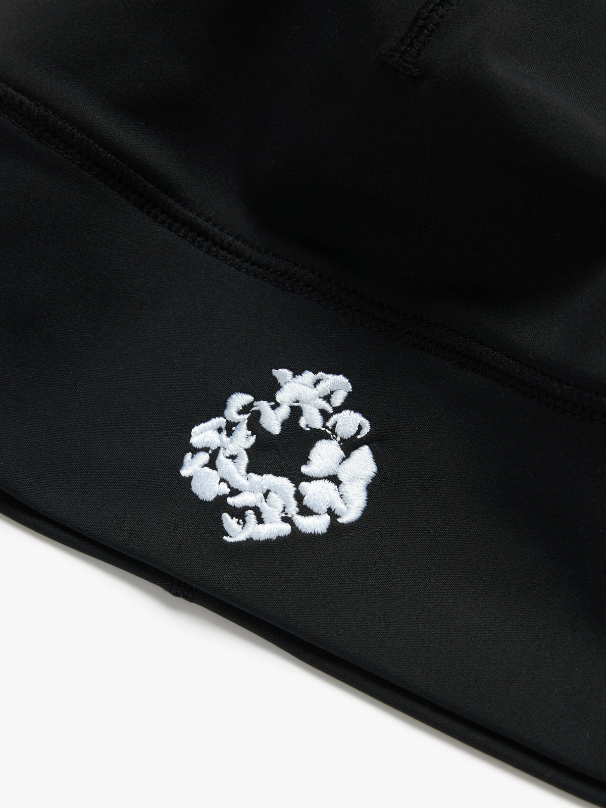 Cotton Wreath Running Cap Black