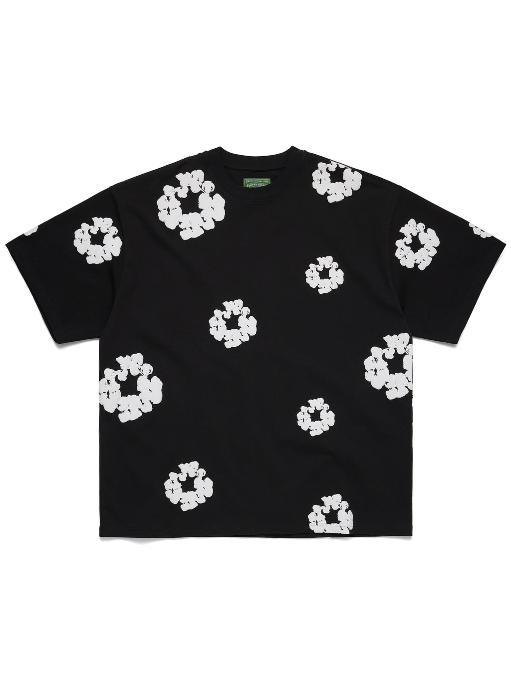 Cotton Wreath 2000s Tee Black