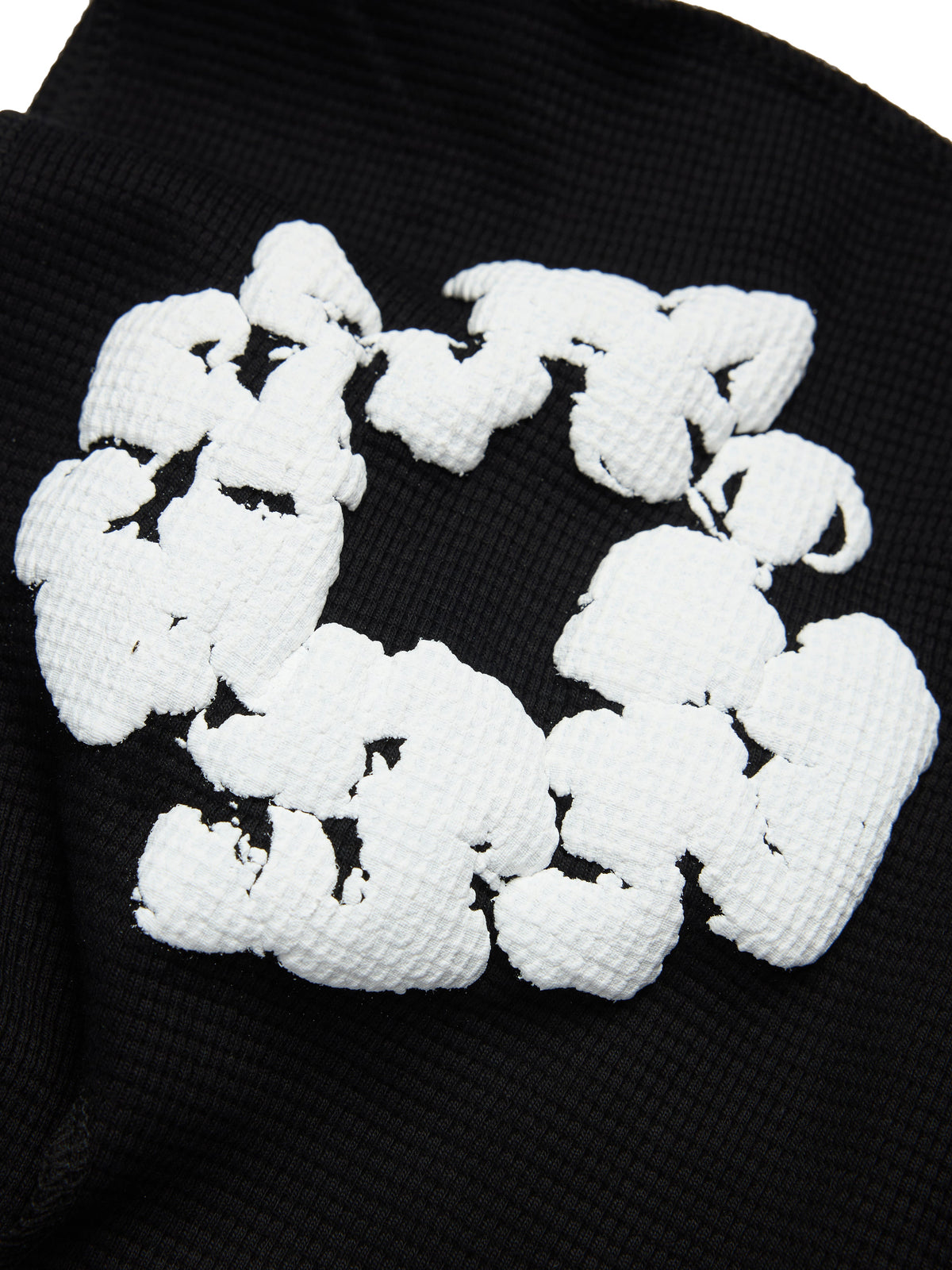 Thermal Cotton Wreath Durag Black