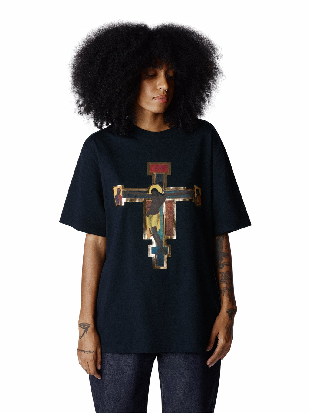 Crucifixion Tee Black