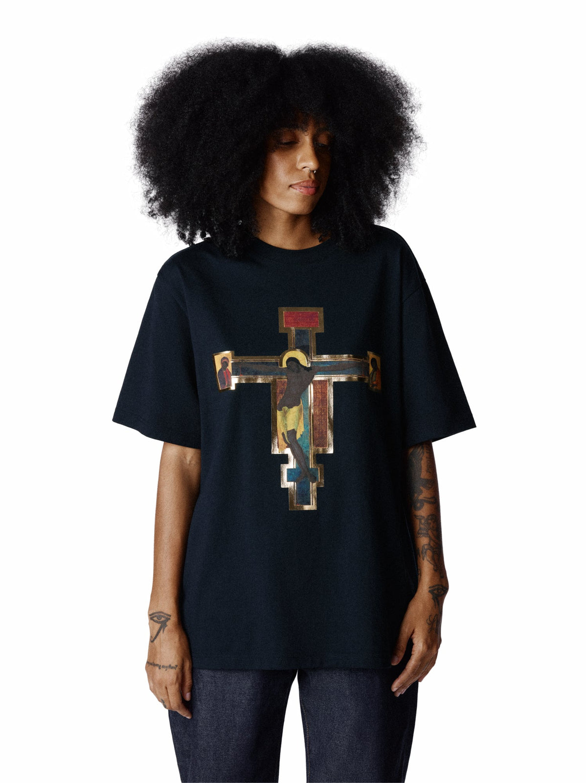 Crucifixion Tee Black