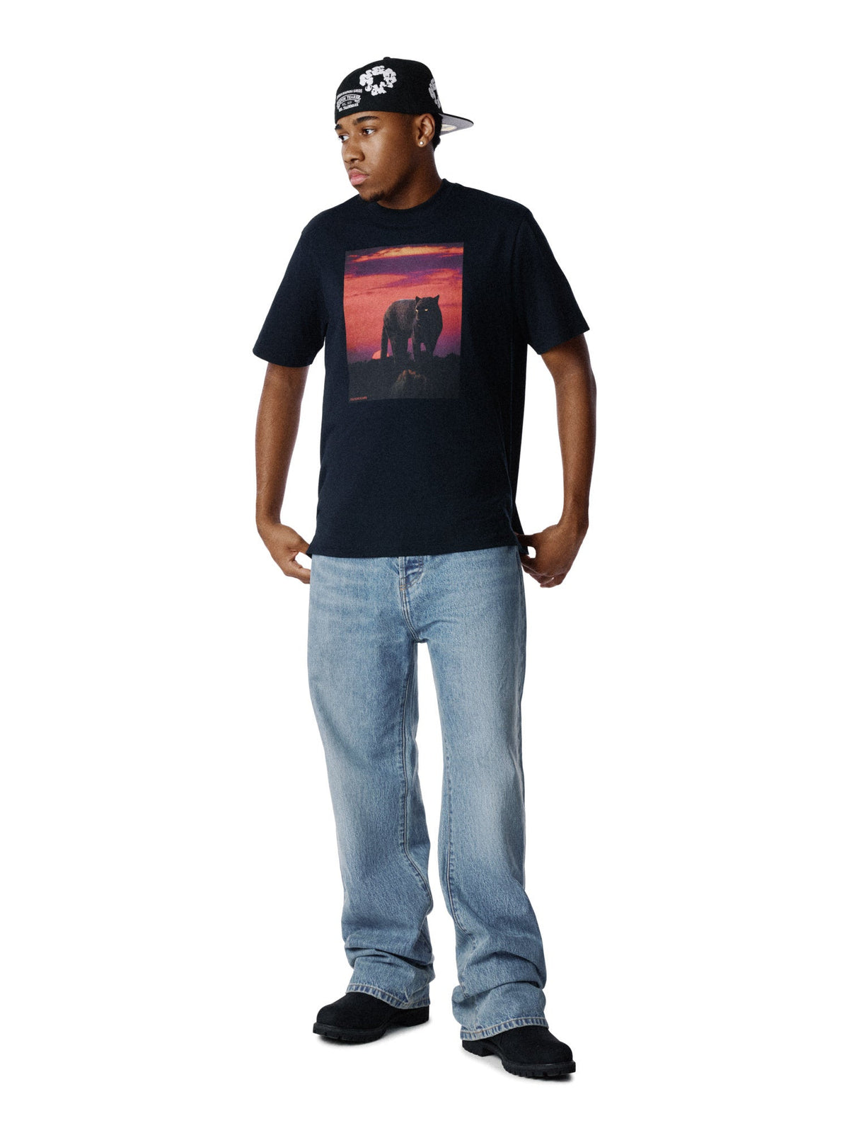 Natural Habitat Tee Black