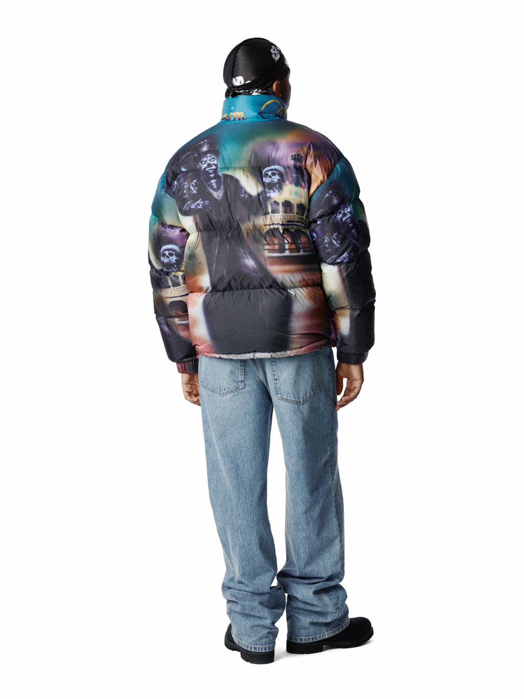 Spacebrat Baron Samedi Puffer Jacket