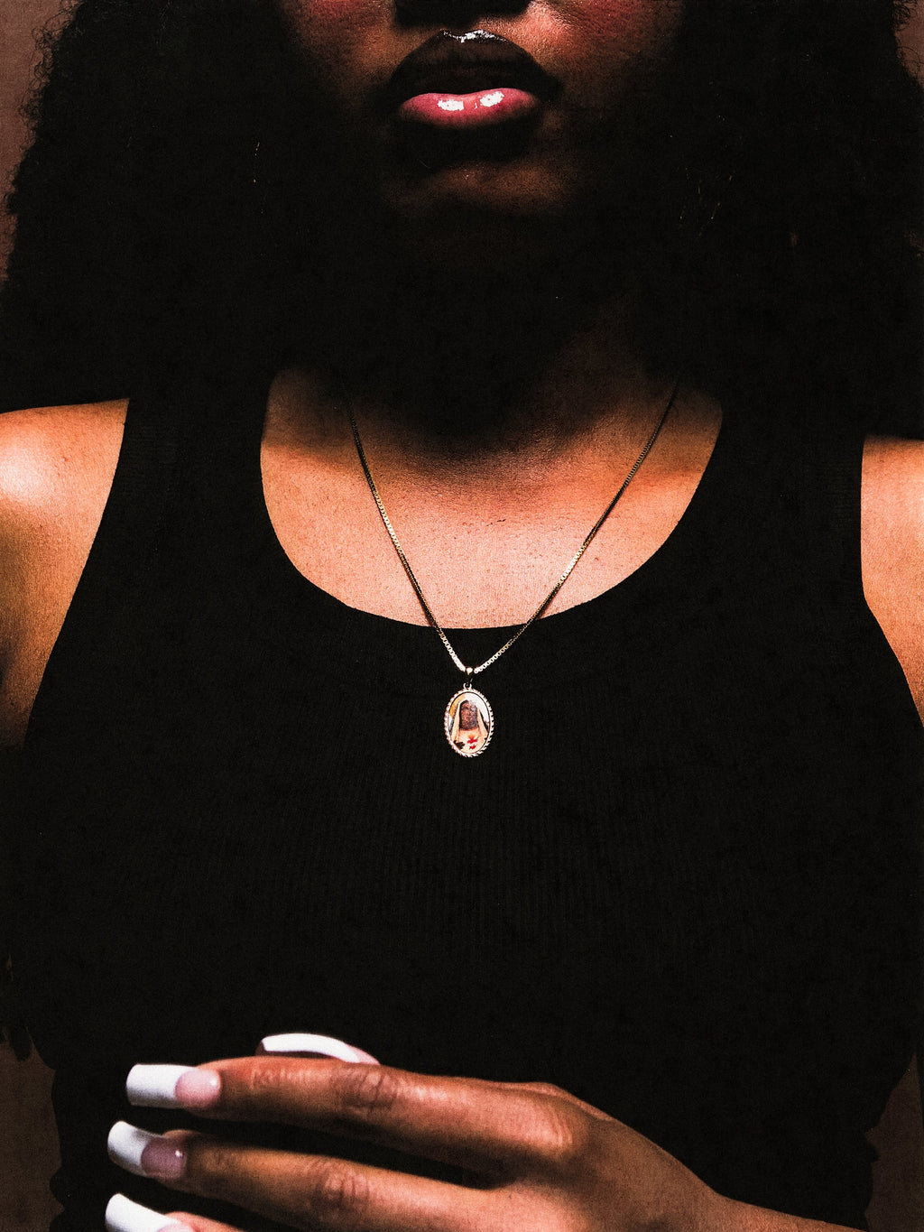 Black Mary Pendant
