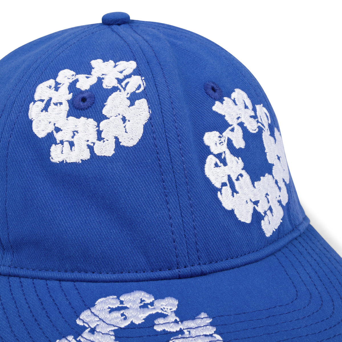 The Cotton Wreath Cap Blue