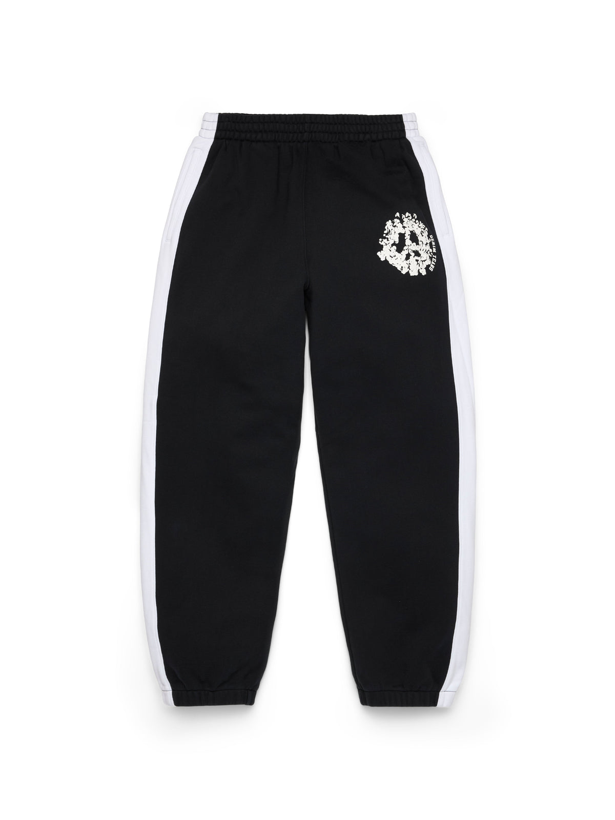 Denim U Paneled Sweatpant Black