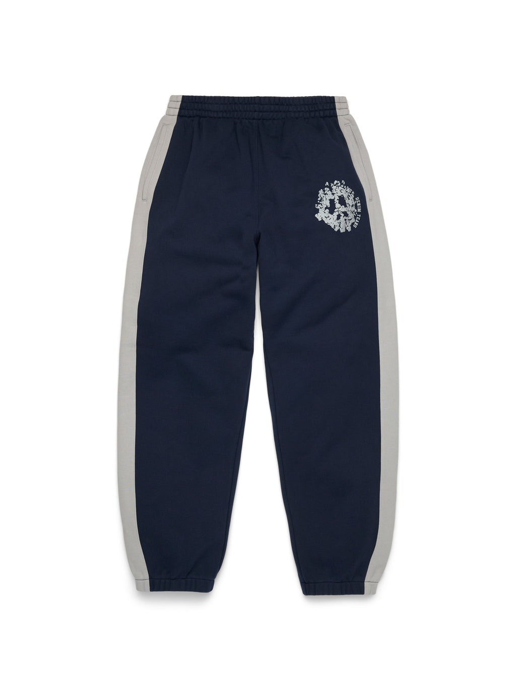 Denim U Paneled Sweatpant Navy