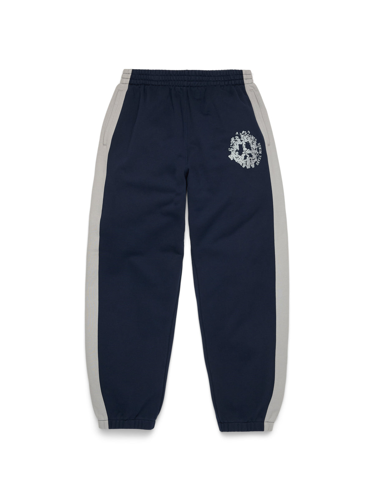 Denim U Paneled Sweatpant Navy
