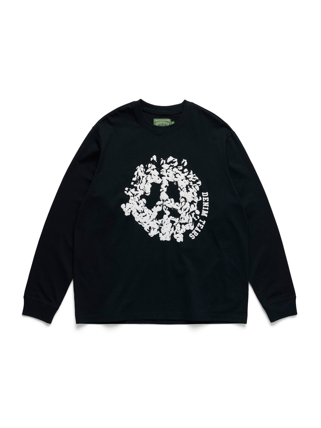 Denim U Long Sleeve Tee Black