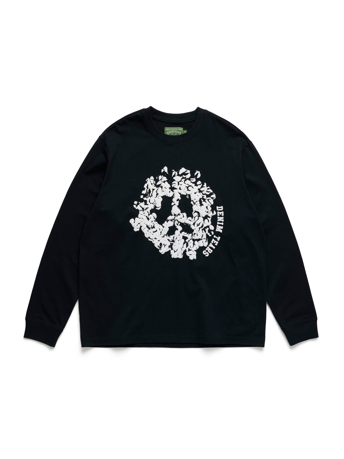 Denim U Long Sleeve Tee Black