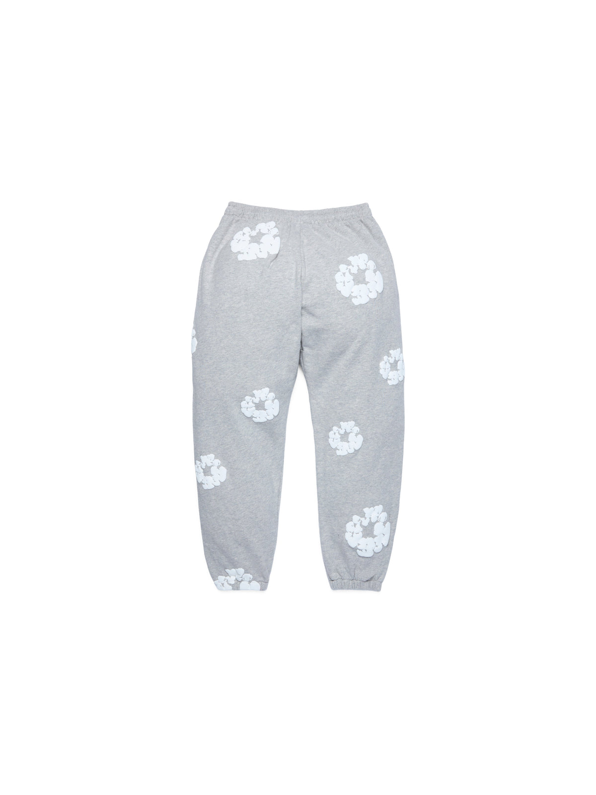 Kids Cotton Wreath Sweatpants Grey