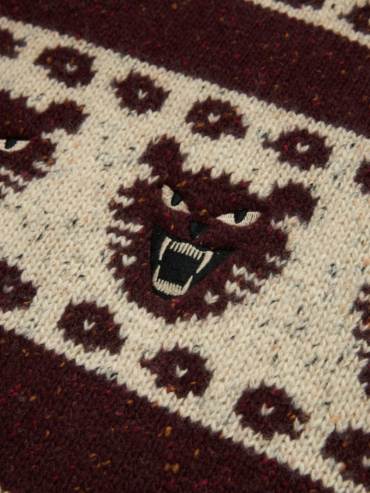 Panther Knit Sweater Vest