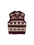 Panther Knit Sweater Vest