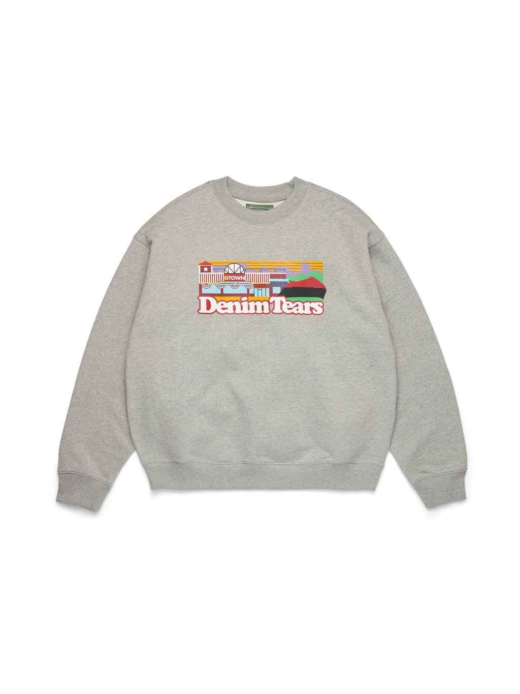 Liberty Rock Skyline Crewneck Grey