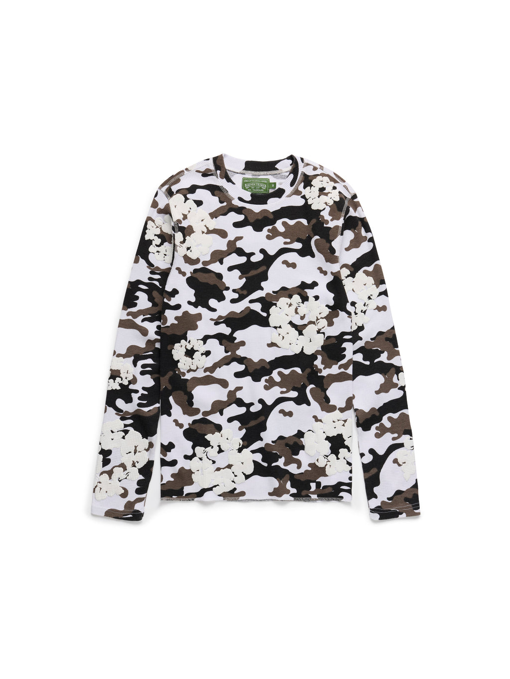 Cotton Wreath Thermal Long Sleeve Snow Camo