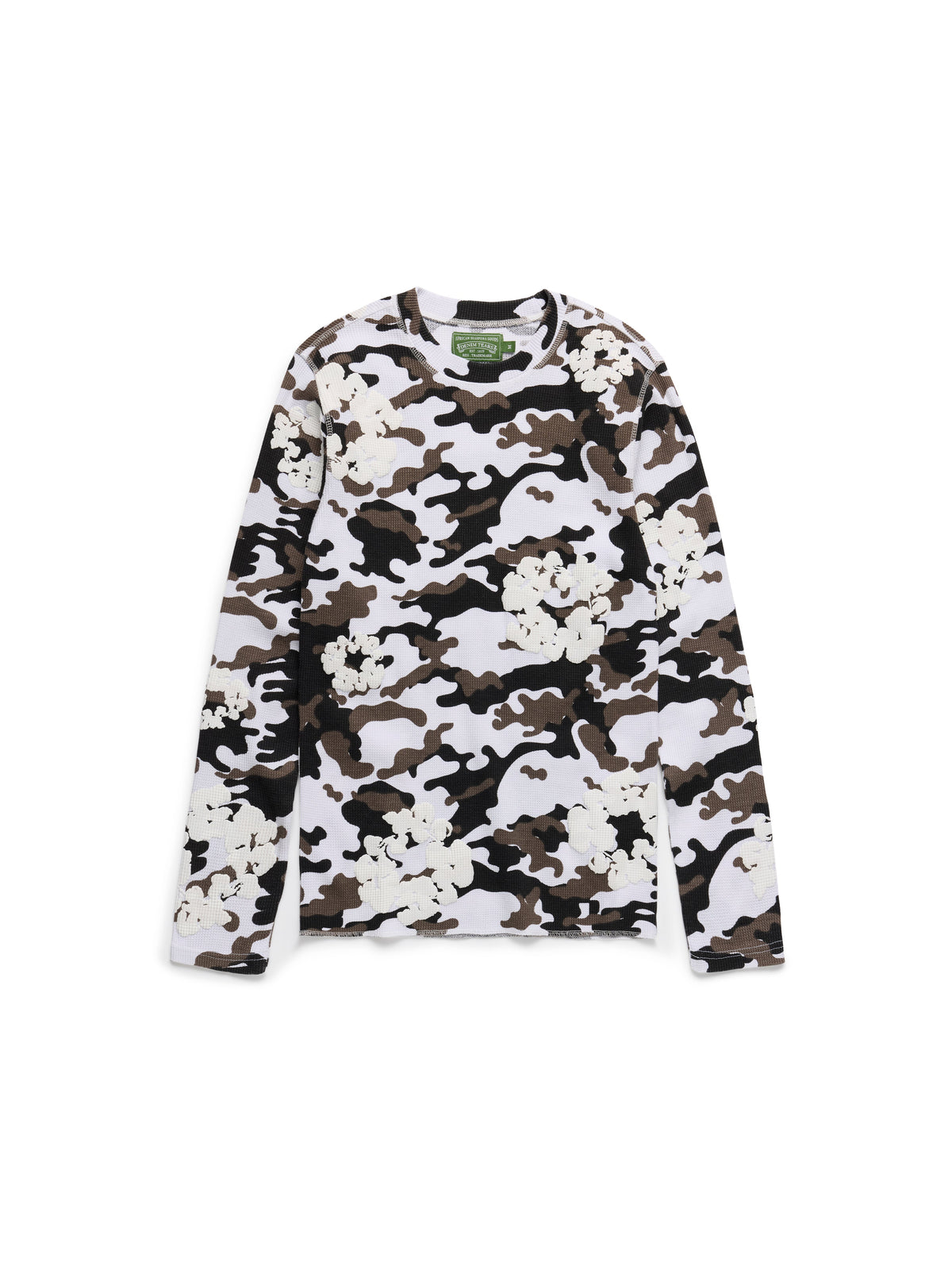 Cotton Wreath Thermal Long Sleeve Snow Camo