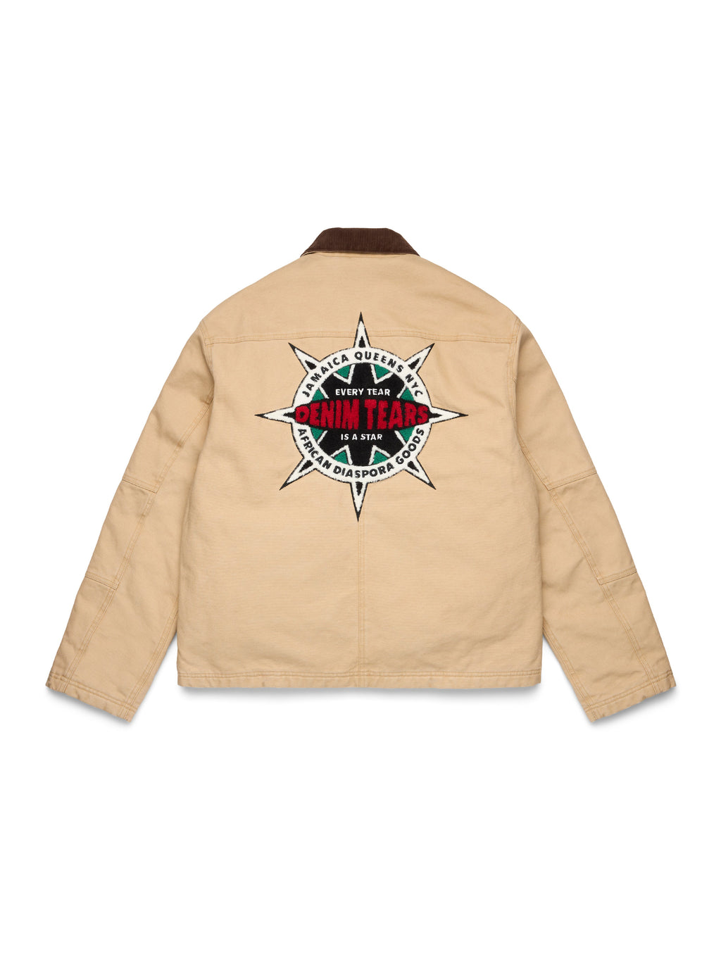 Every Tear Is A Star Work Jacket Khaki