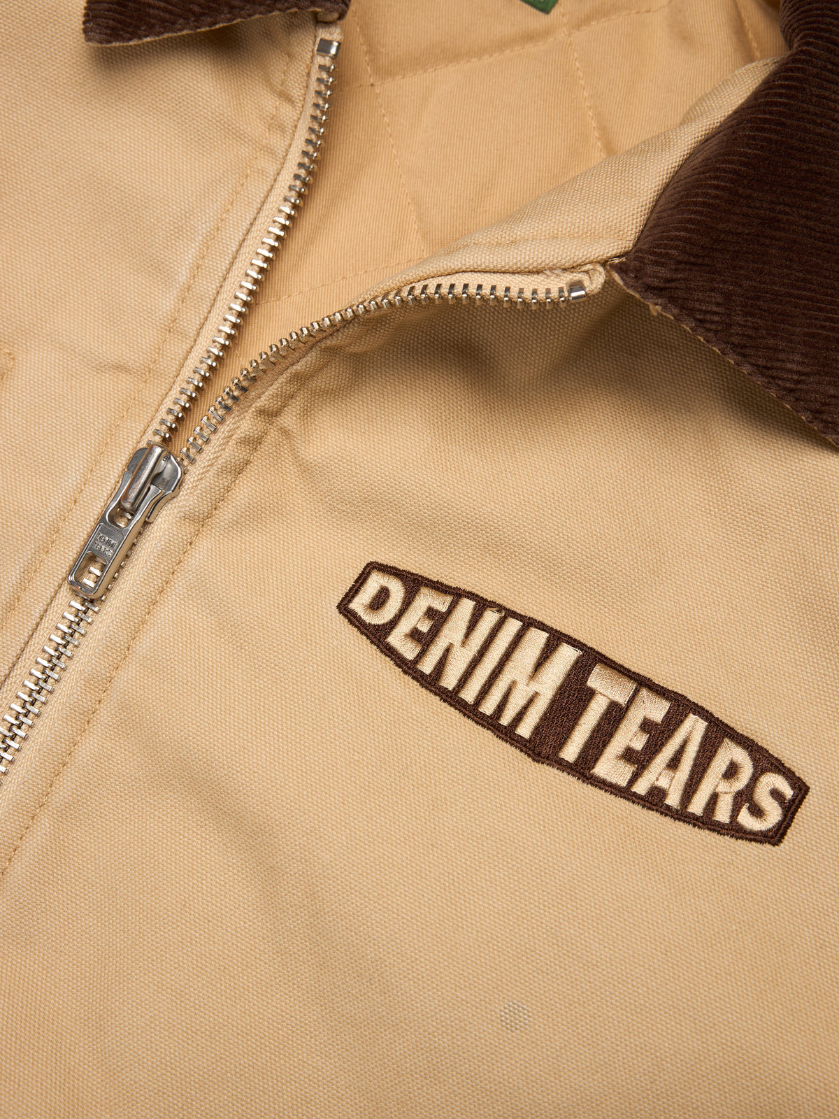 Every Tear Is A Star Work Jacket Khaki