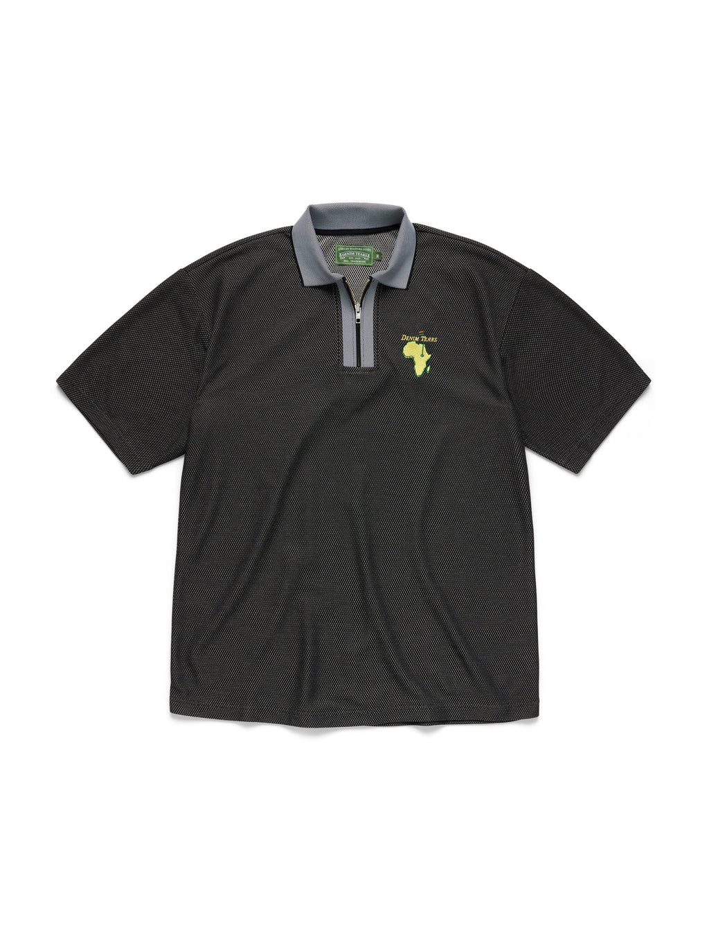 Masters Metallic Quarter-Zip Polo