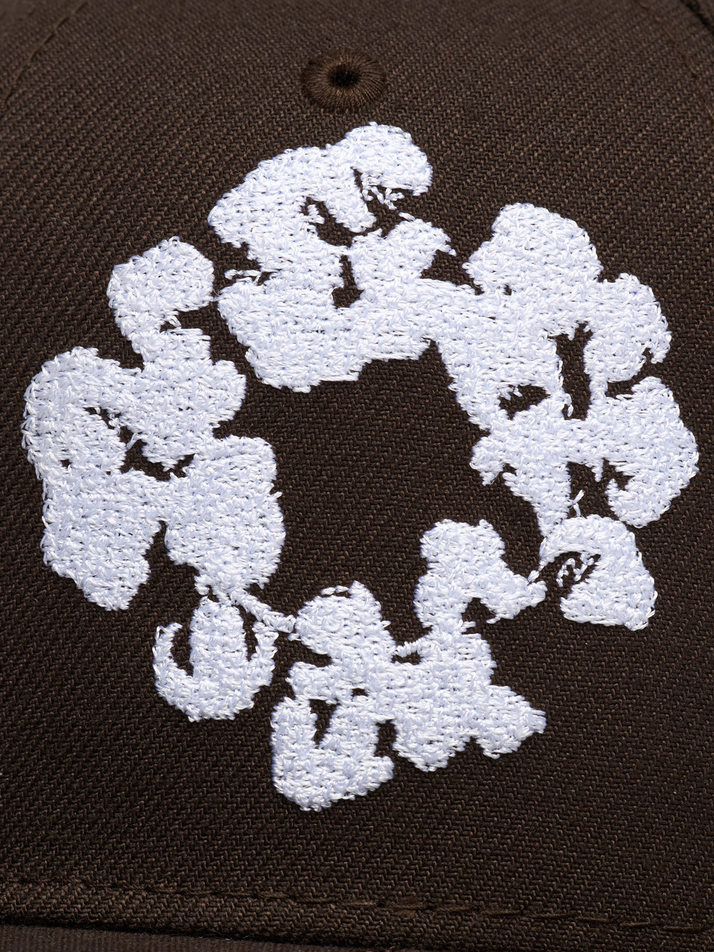 Cotton Wreath New Era 59FIFTY Fitted Cap Brown