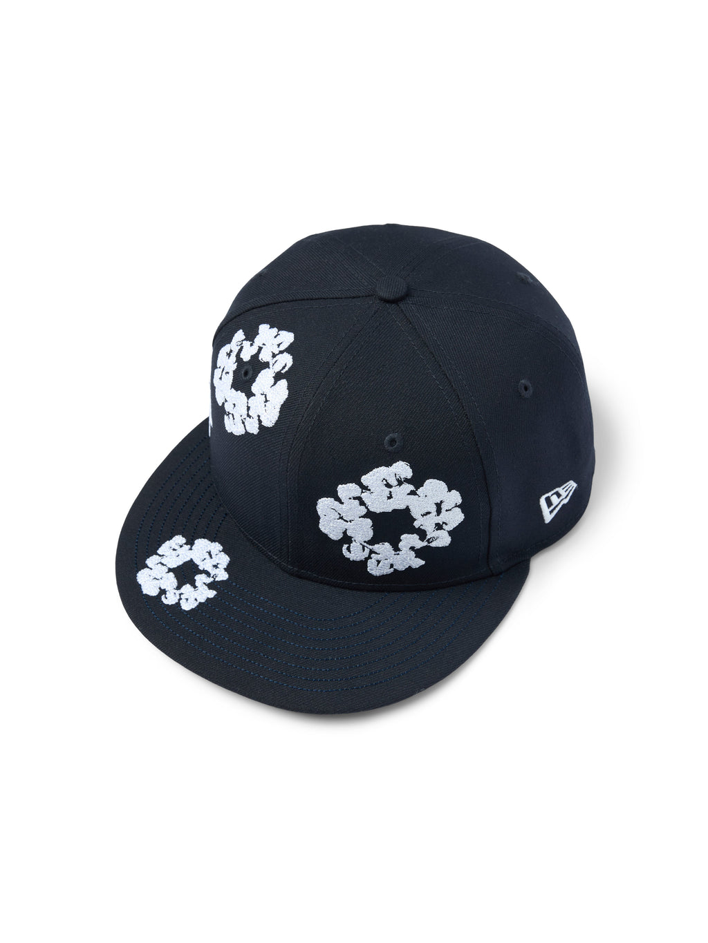 Cotton Wreath New Era 59FIFTY Fitted Cap Navy