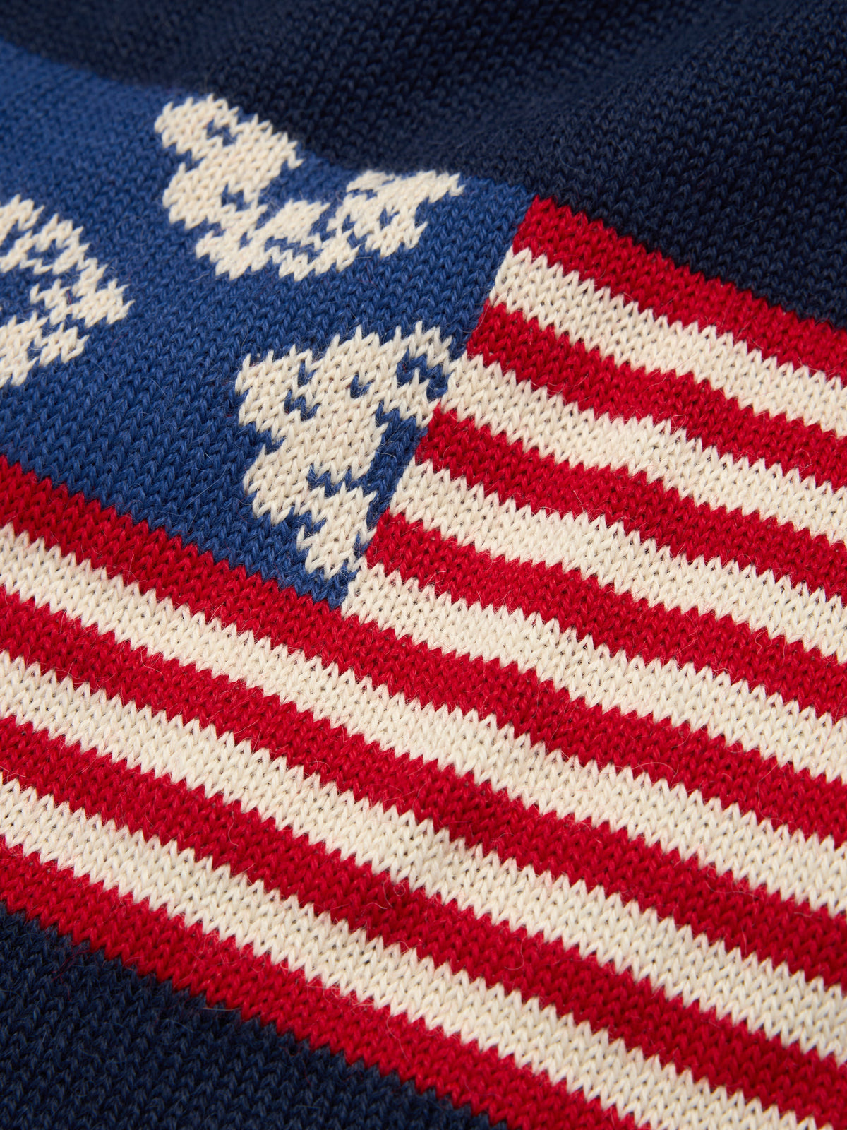 Pan-African Wreath Flag Scarf Navy