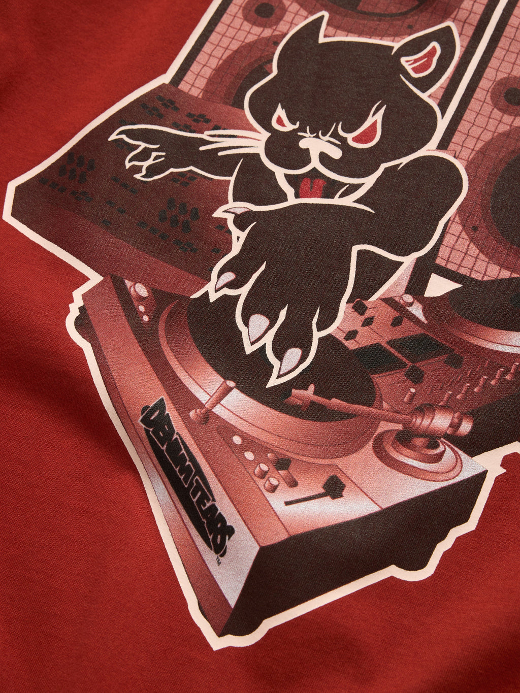 Panther DJ Tee Red