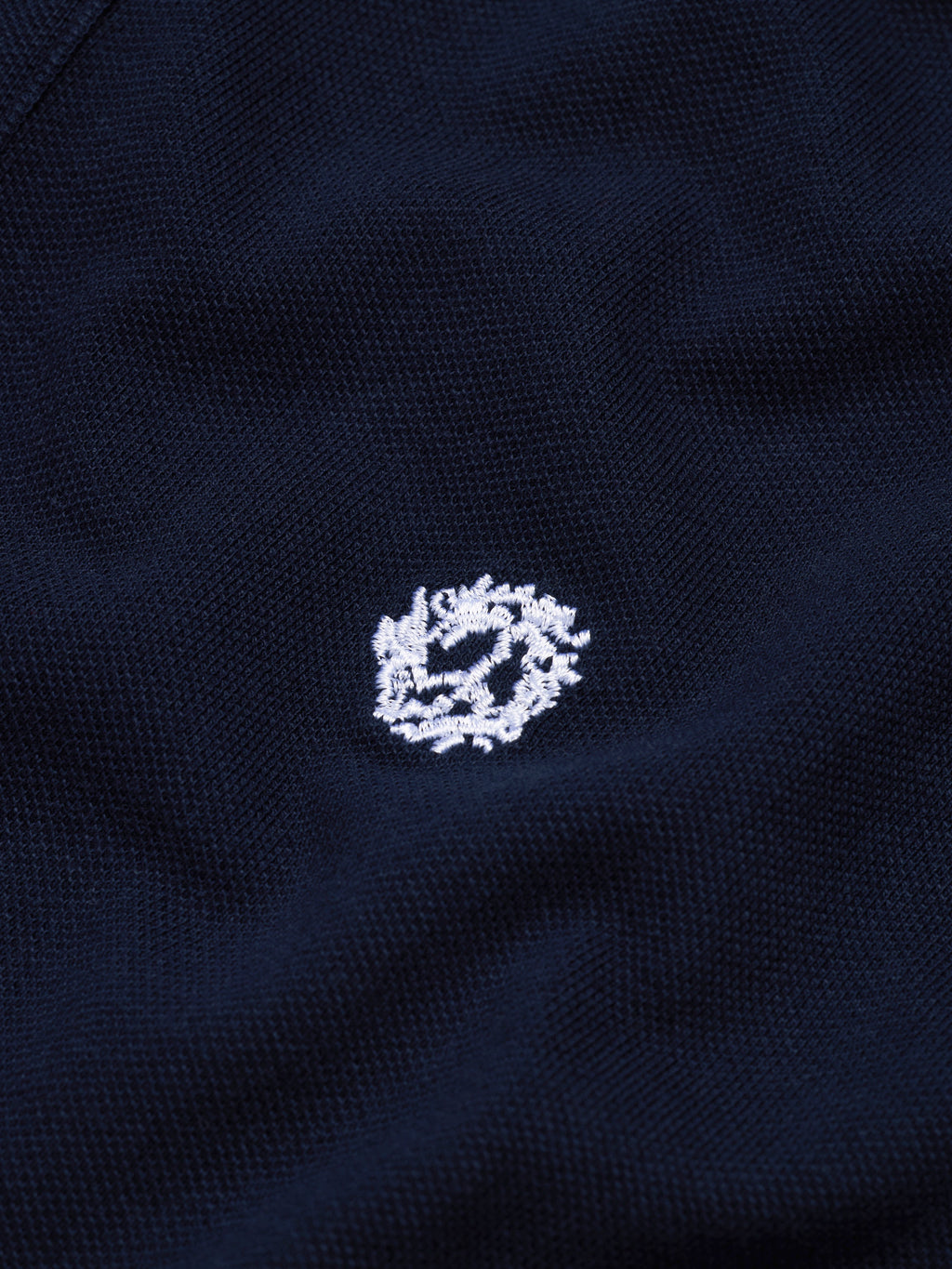 Peace Wreath Polo Navy