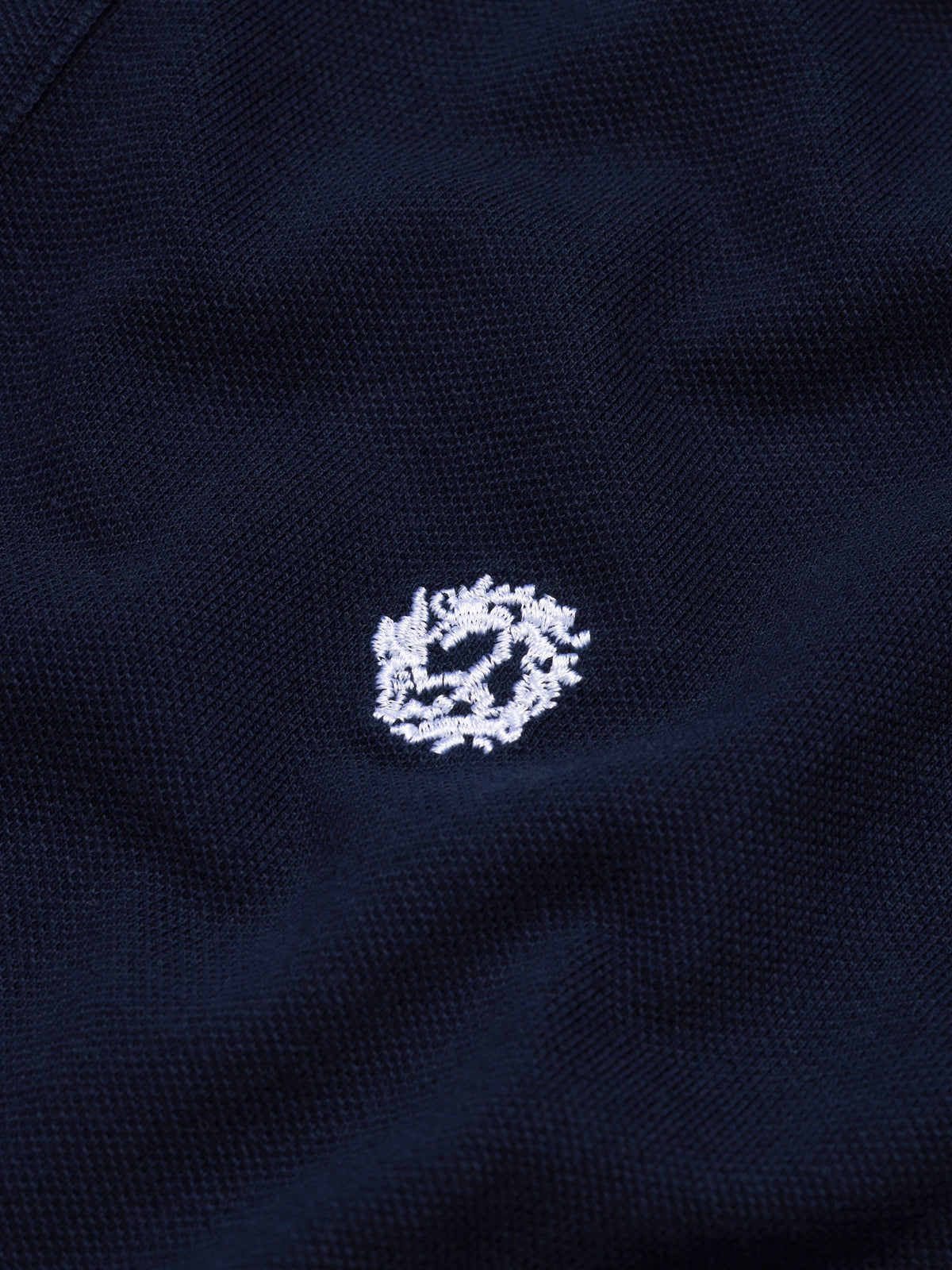 Peace Wreath Polo Navy