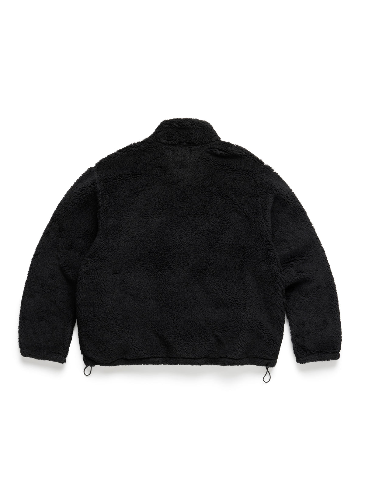 Polar Fleece Half Zip Jacket Black