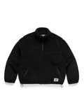 Polar Fleece Half Zip Jacket Black