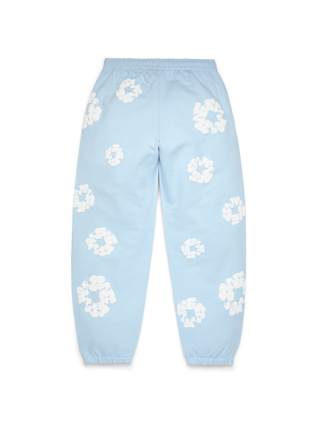 Cotton Wreath Sweatpants Powder Blue