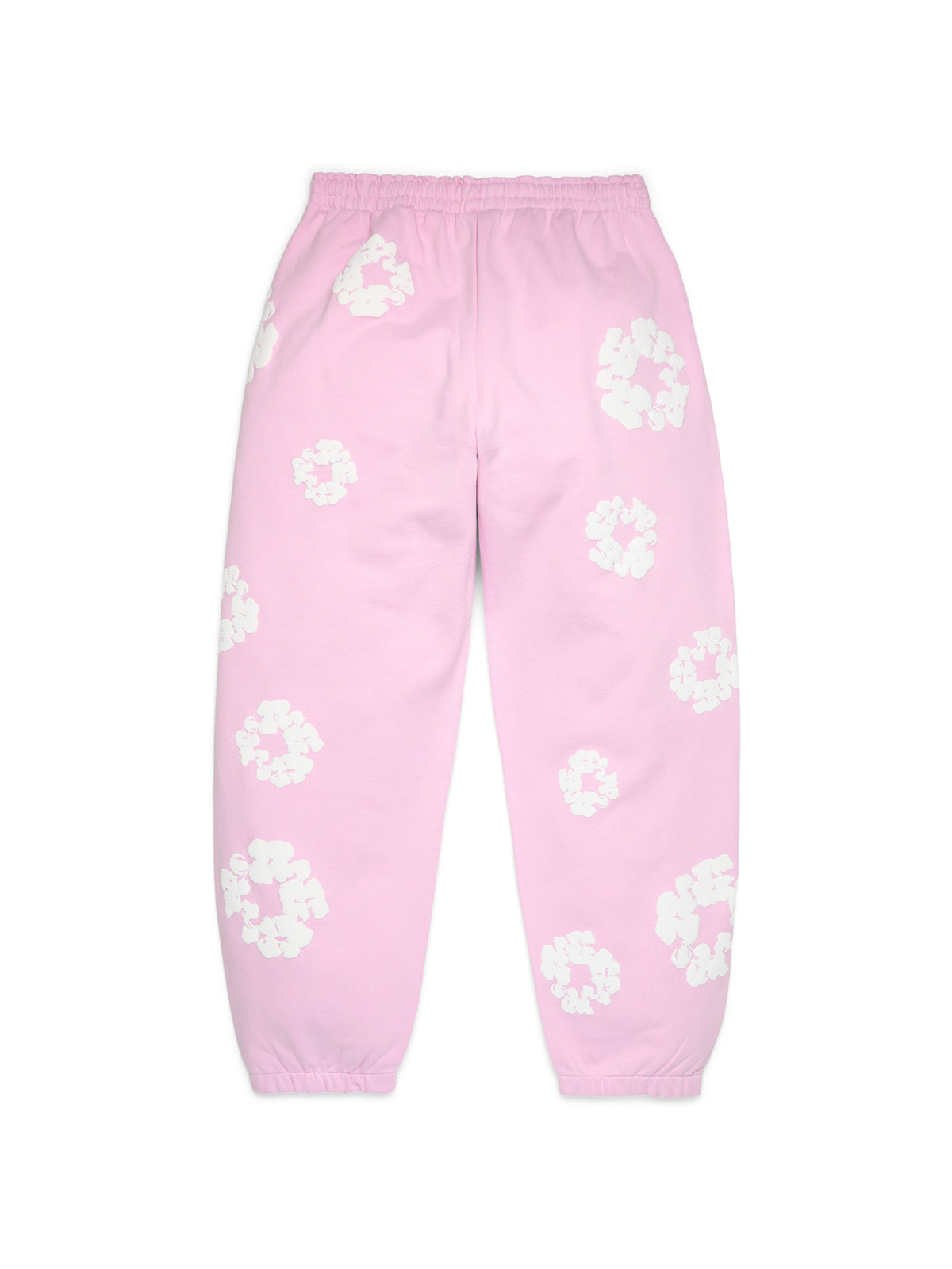 Cotton Wreath Sweatpants Powder Pink