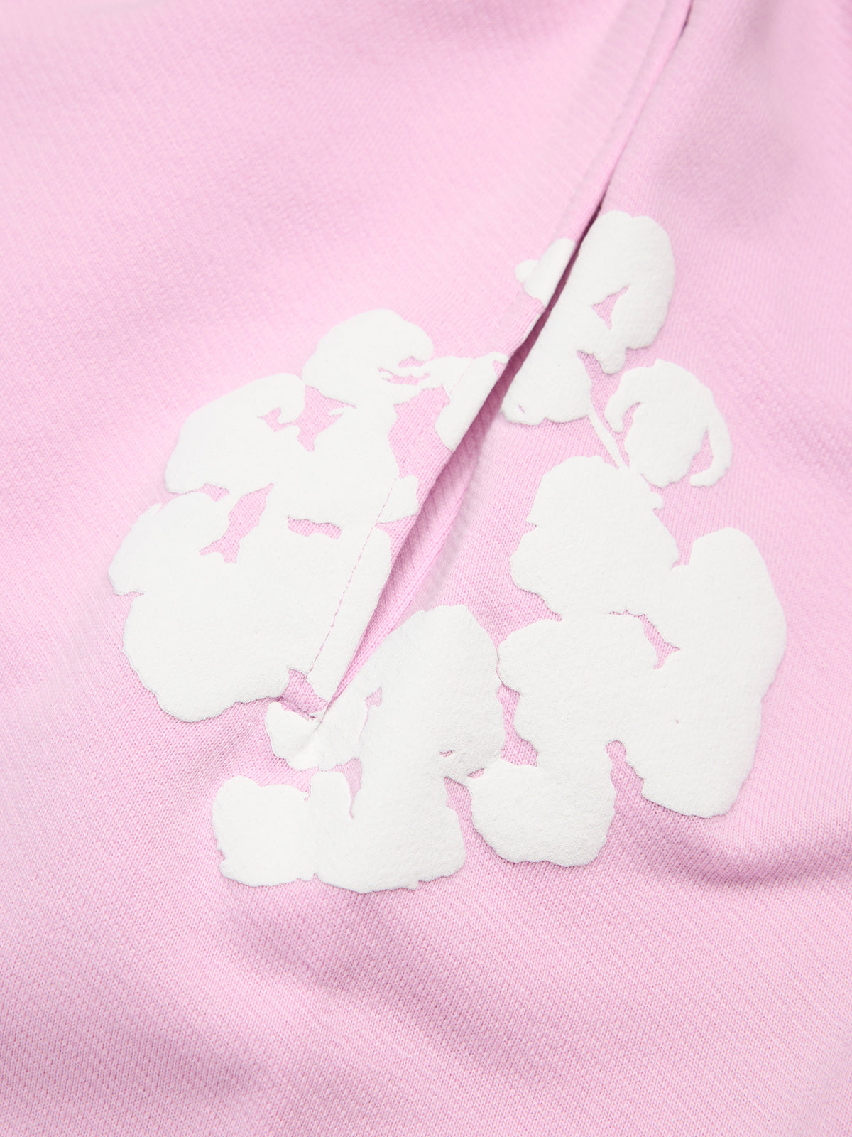 Cotton Wreath Sweatpants Powder Pink