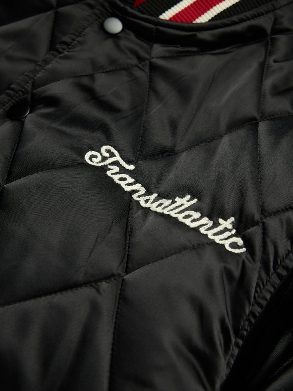 Bobby Huey Reversible Varsity Jacket Black
