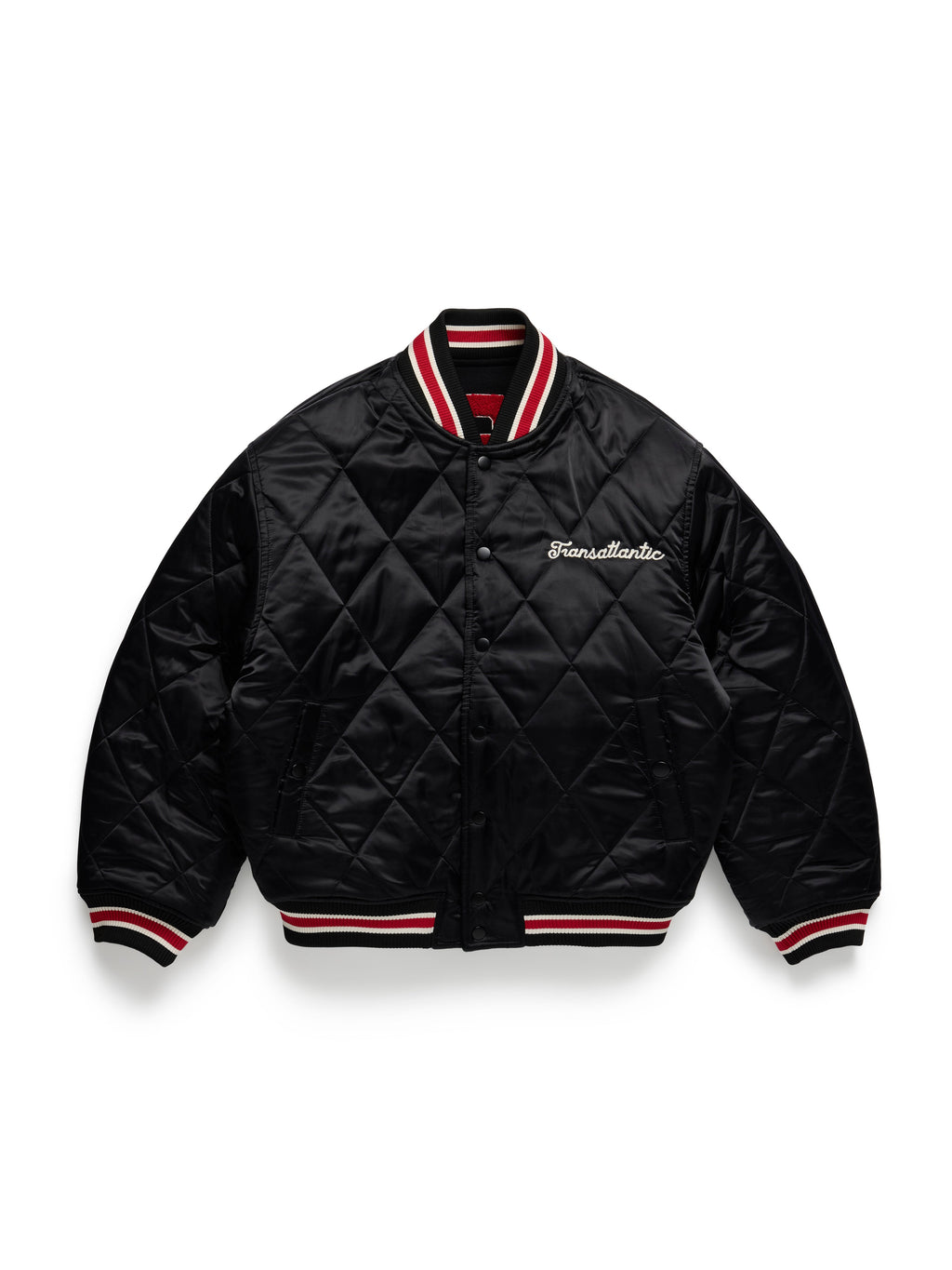 Bobby Huey Reversible Varsity Jacket Black
