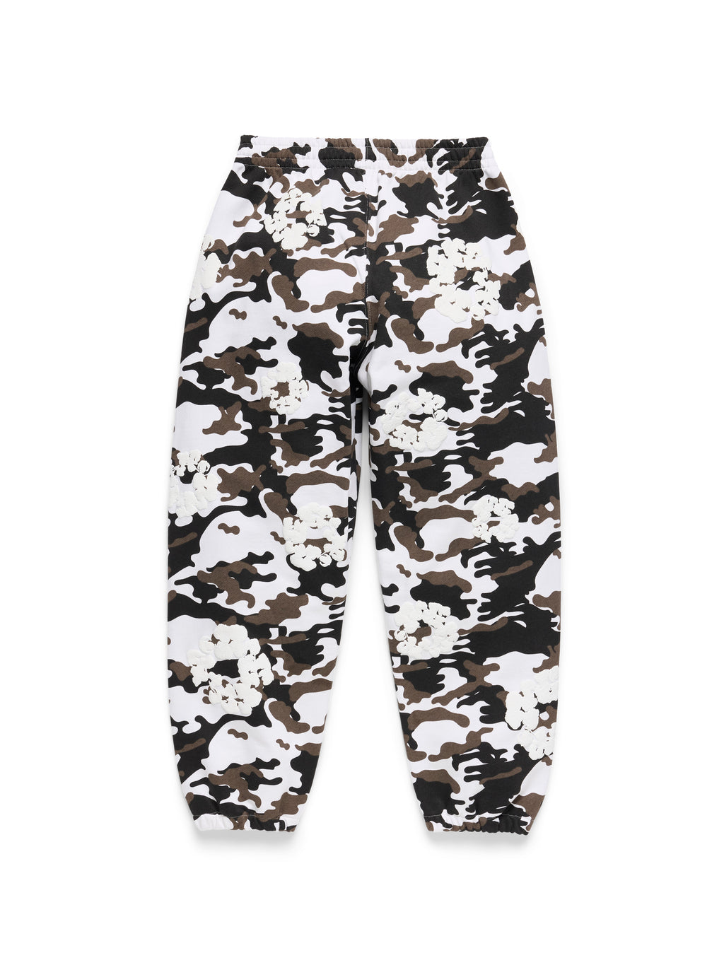 Cotton Wreath Sweatpants Snow Camo