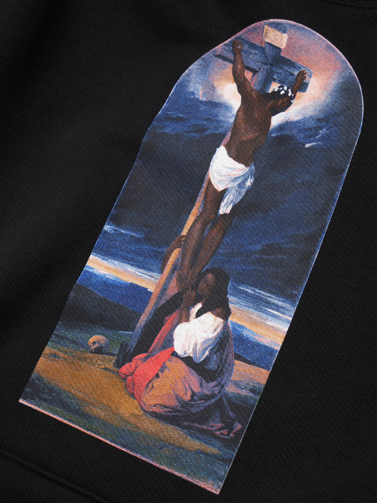 Seasonal Biblical Hoodie Black